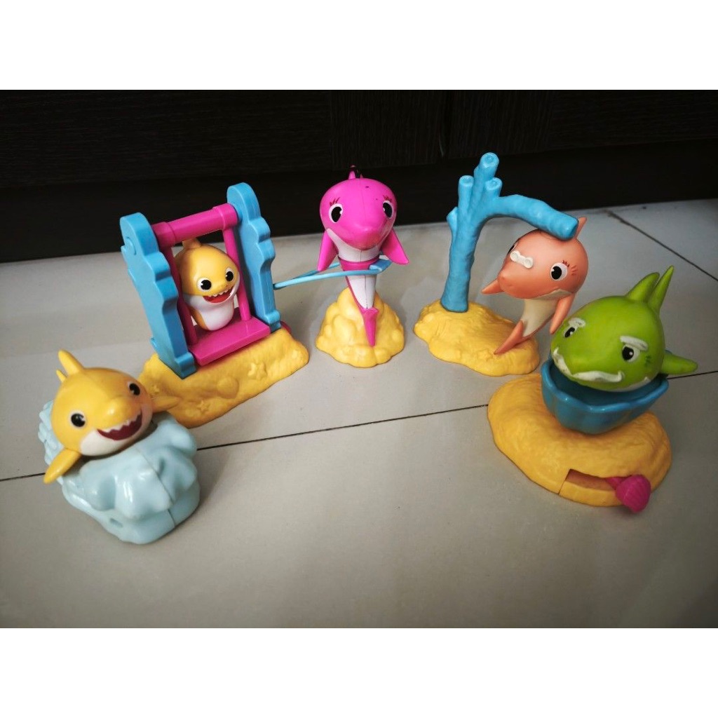 Baby Shark Pinkfong Happy Meal Original Rare