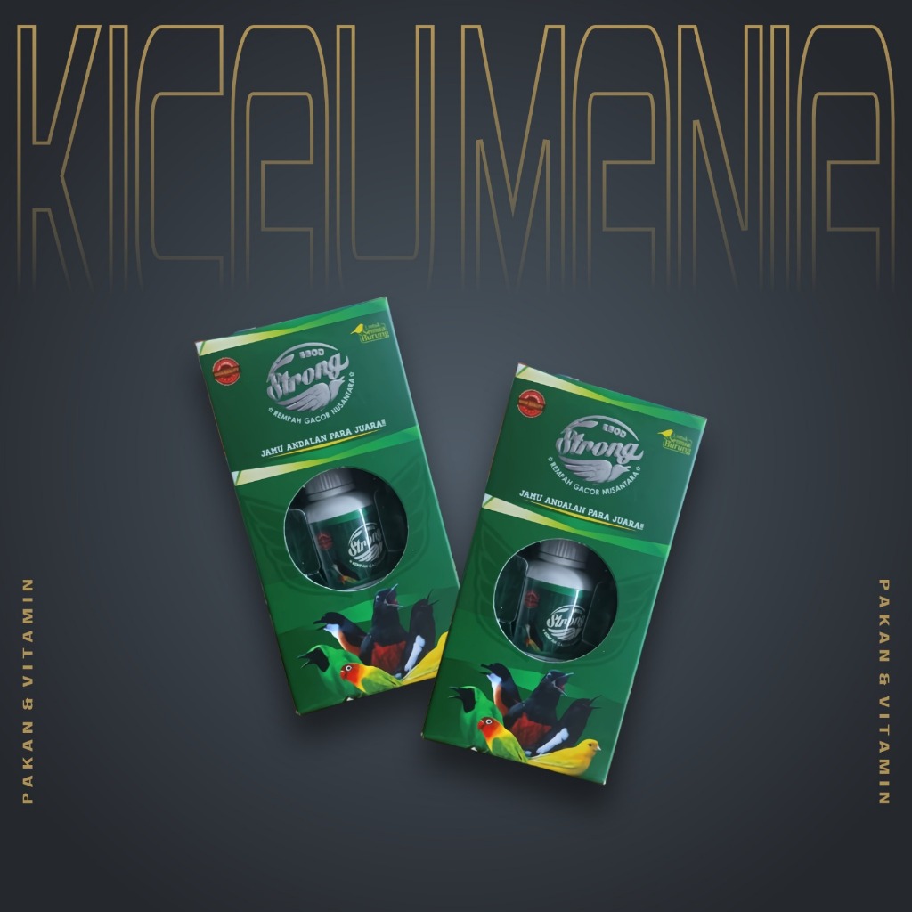 EBod strong ebod jaya vitamin burung Suplemen Penambah Stamina & Power Gacor