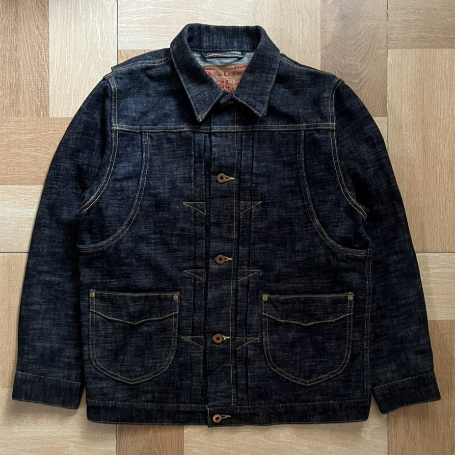 Oldblue Co. Vintage Work Jacket Type II Over-Slub Selvedge 18Oz Atlantic OW Size 42