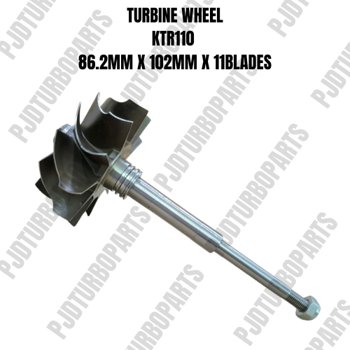 KTR110 TURBO ROTOR SHAFT TURBINE WHEEL KTR110 G
