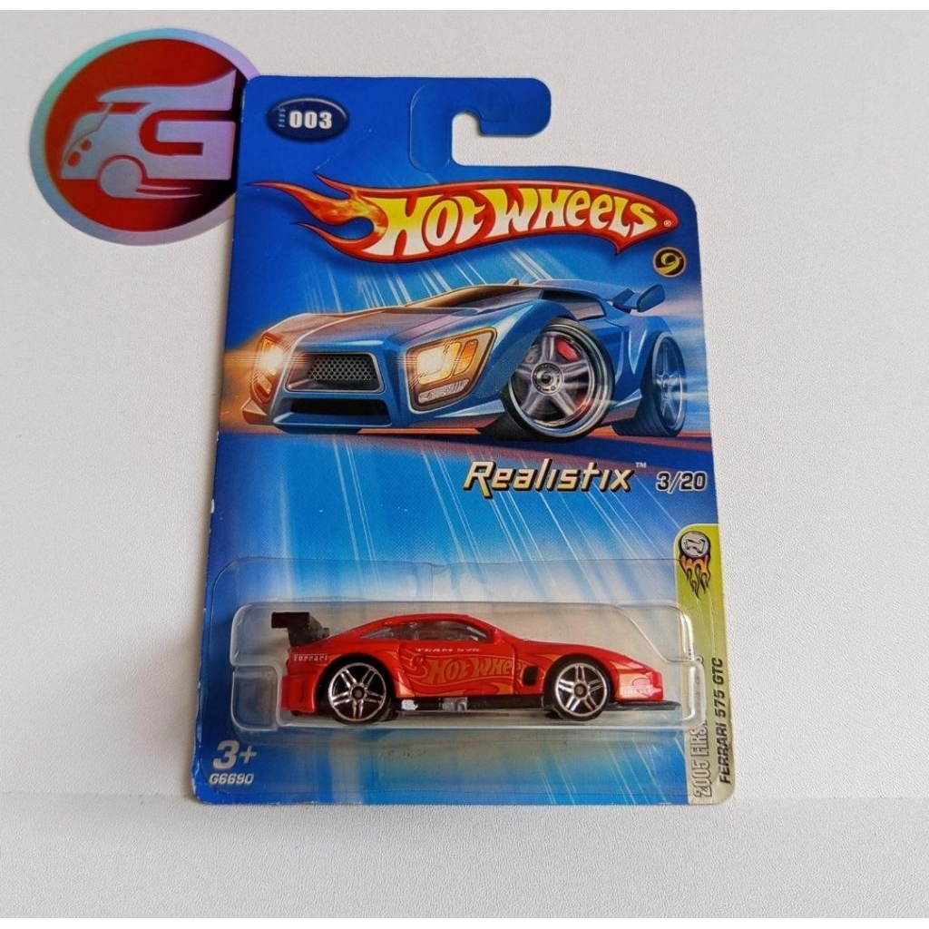 Hot Wheels Ferrari 575 GTC 2005 First Edition (VHTF) - Hotwheels