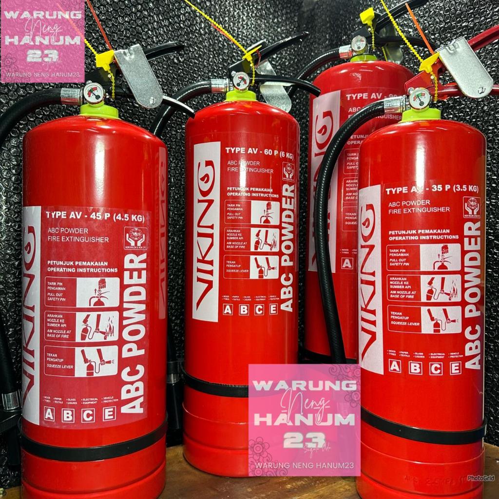 Apar Pemadam Api Dry Chemical Powder ABC Viking 6 kg AV 60 P