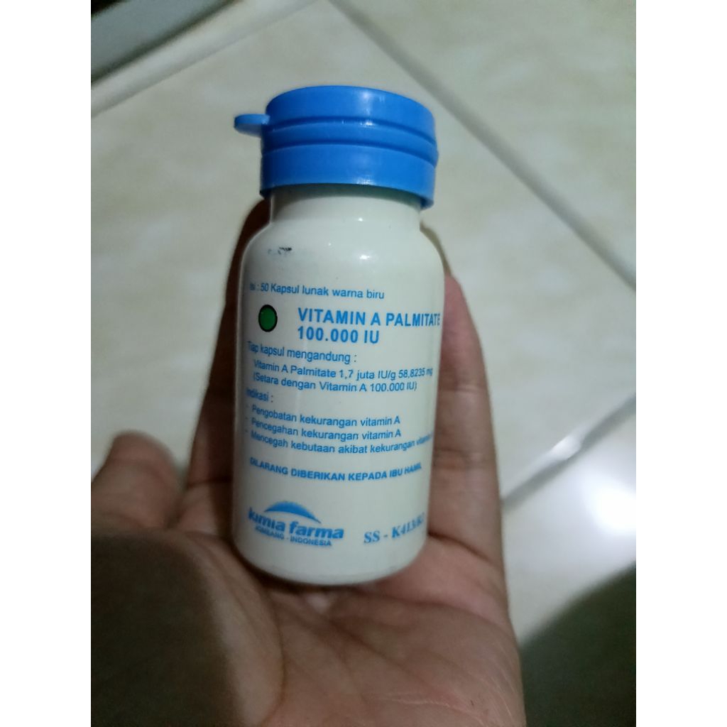 vitamin A 100.000 iu harga per botol