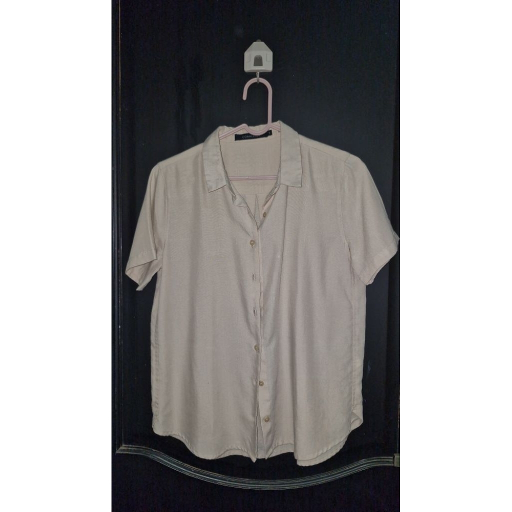 Kemeja Wanita Cream PRELOVED