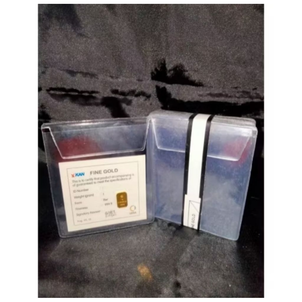 PLASTIK ANTAM RETRO / PLASTIK LOGAM MULIA RETRO