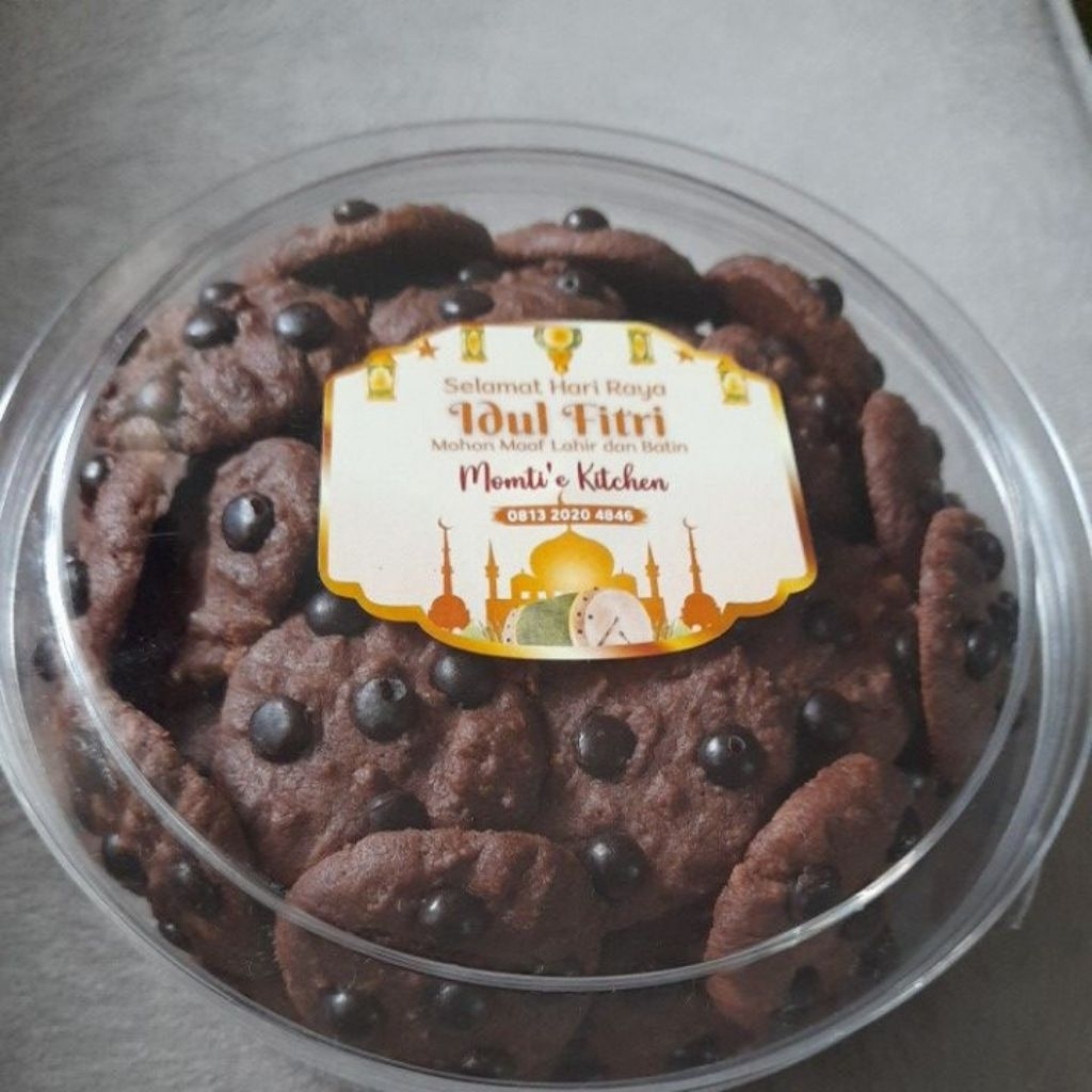 Belgian Chocolate Butter Cookies - Topping Choco Chip