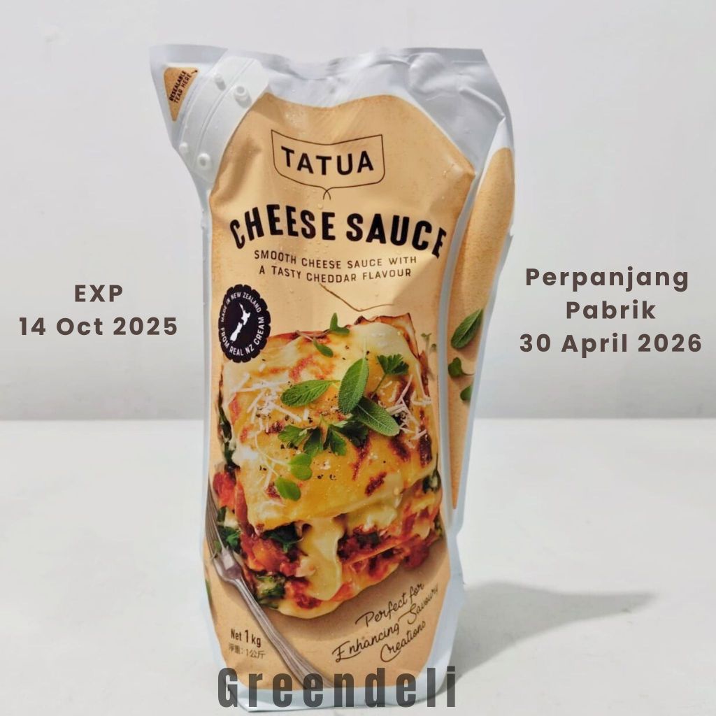 [EXTENSION] Tatua Cheese Sauce 1KG / Saus Keju Tatua 1KG (Halal)