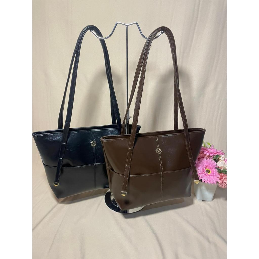 AZMIRA SHOPPER - Tote Bag Wanita Kulit Sintetis Leather