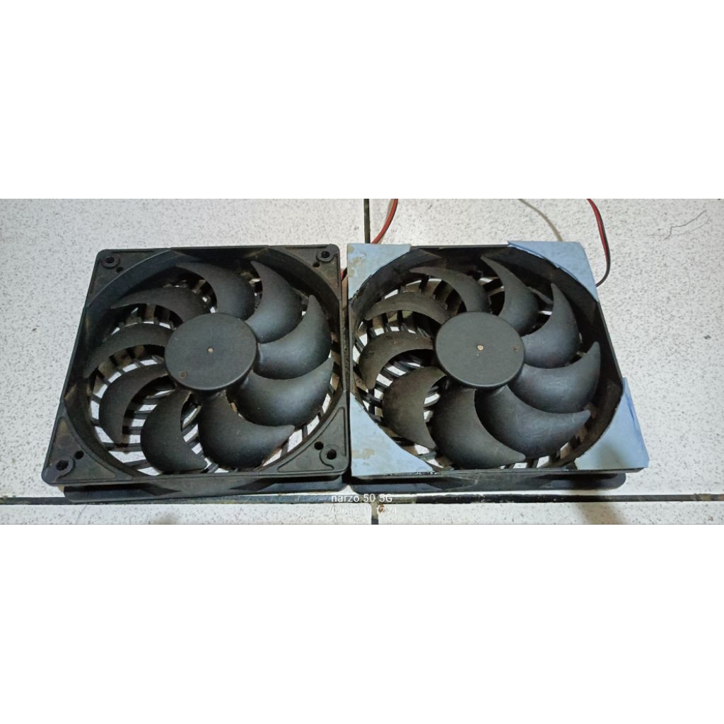 fan mining 3000rpm 2pin molek 12cm