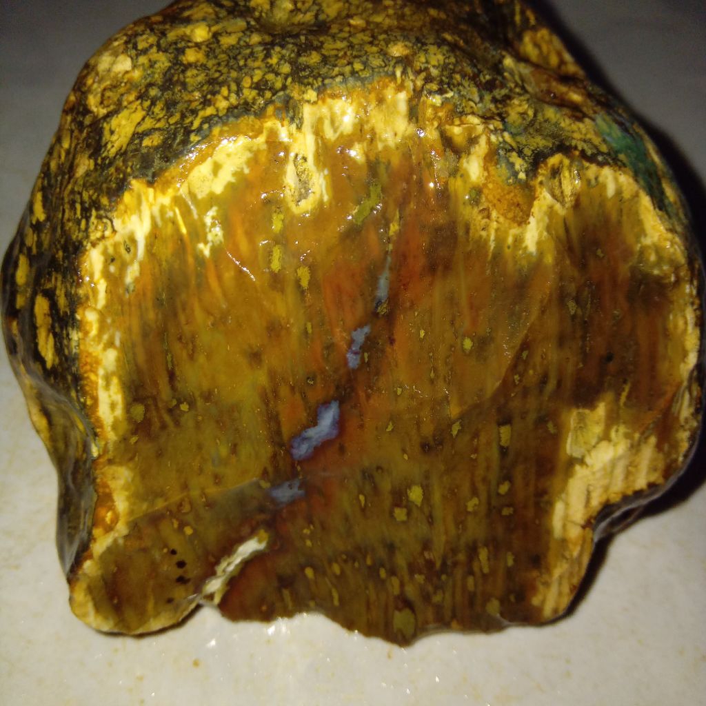 Natural Batu Akik Motif Antik Asli Baturaja Sumatera