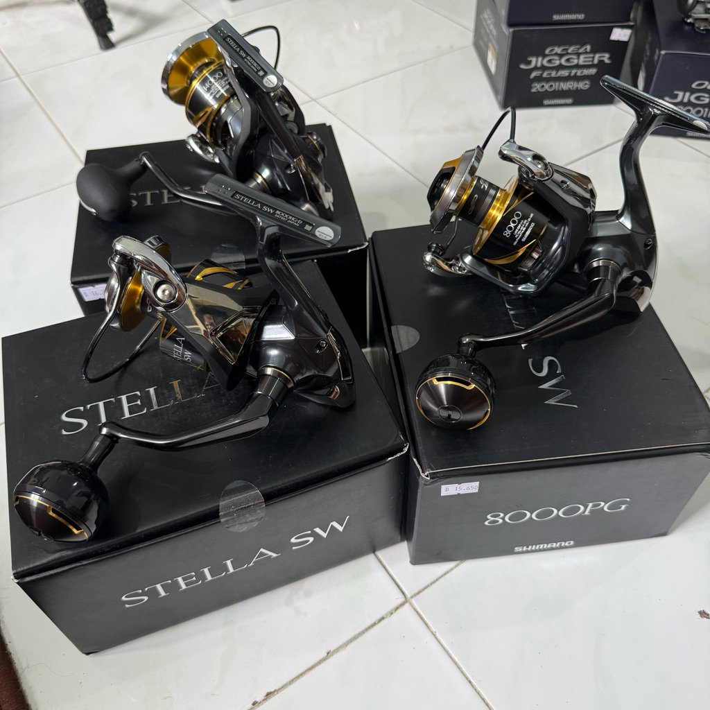 REEL PANCING SHIMANO STELLA SW 2025 BERGARANSI