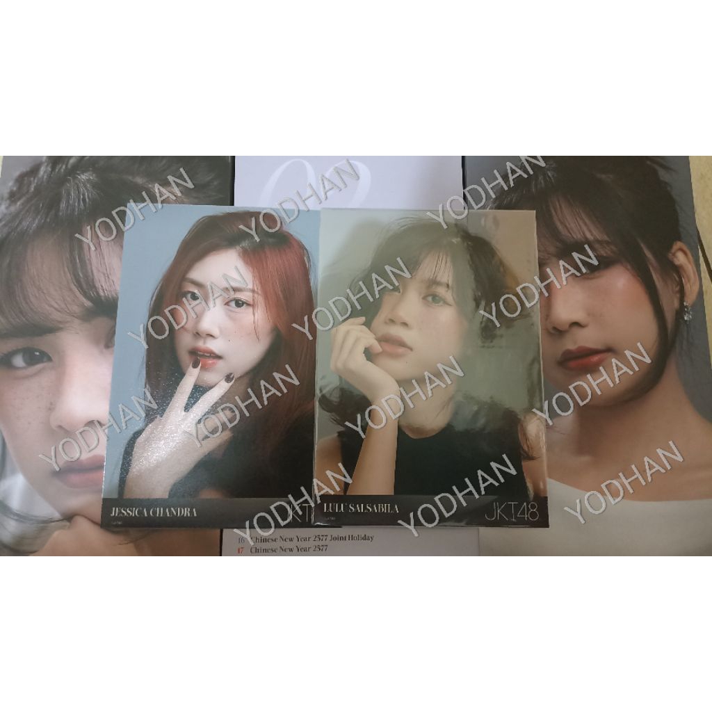 Photocard (PC) dan Photopack (PP) Kalender JKT48 2026 Freckles
