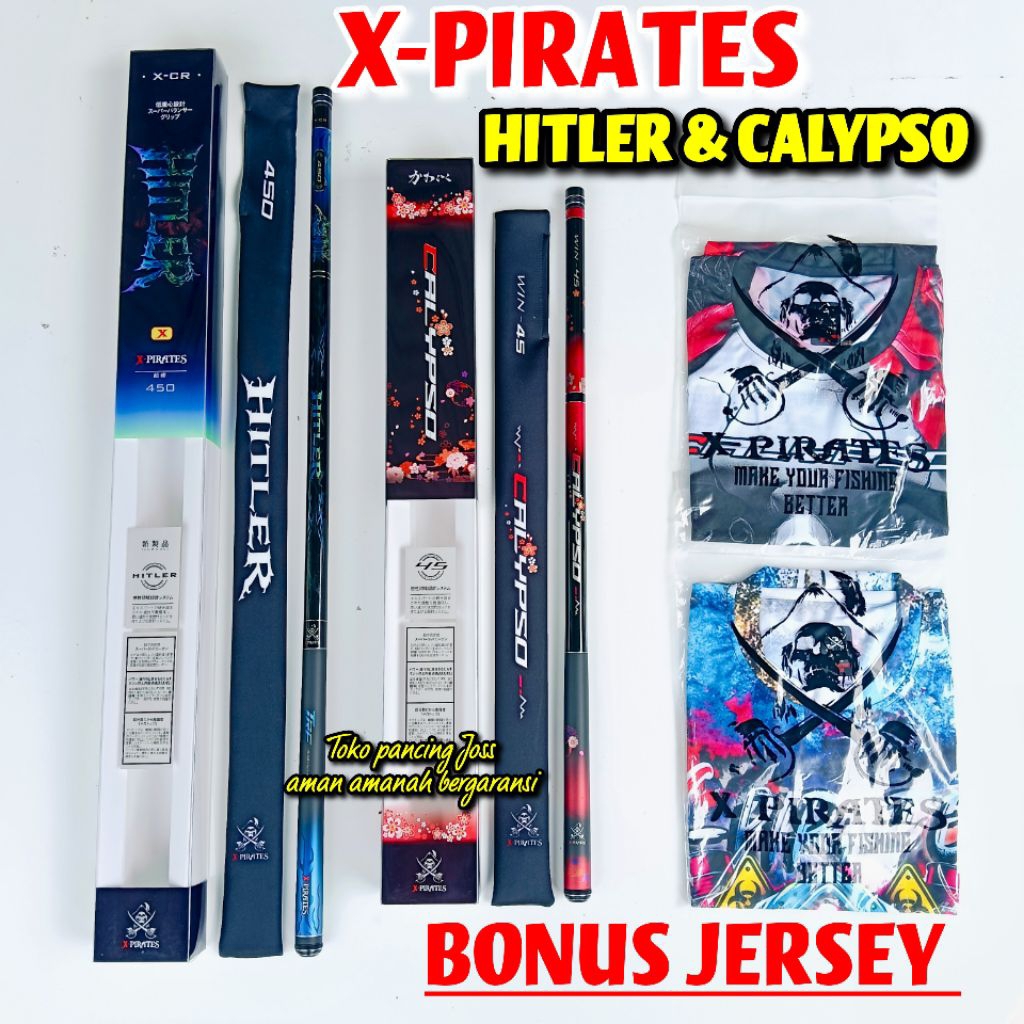 TEGEK XPIRATES CALYPSO & HITLER 360 450 540 BONUS JERSEY