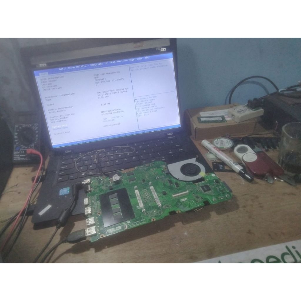 Motherboard Mainboard Mobo Normal Laptop ASUS X555Q X555QG AMD A12