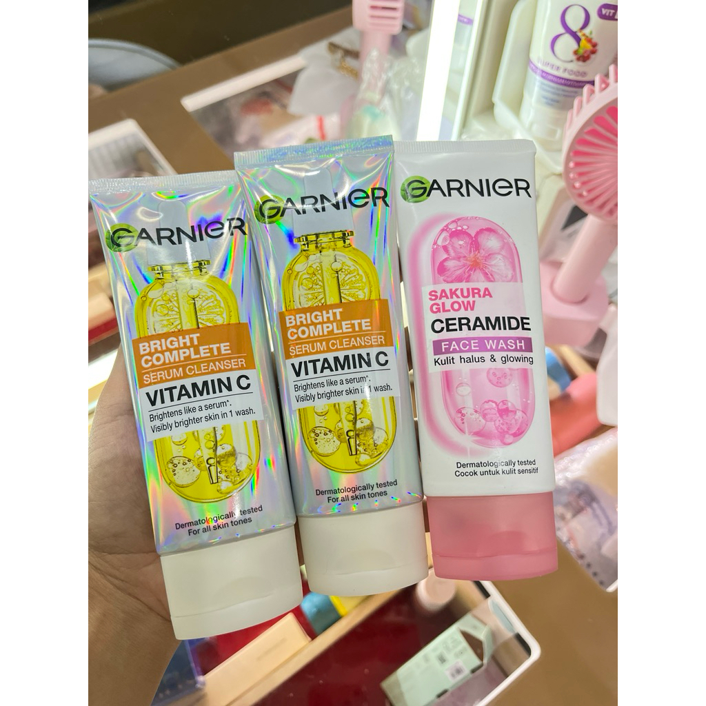 PAKET HEMAT GARNIER FACE WASH 2x100ML
