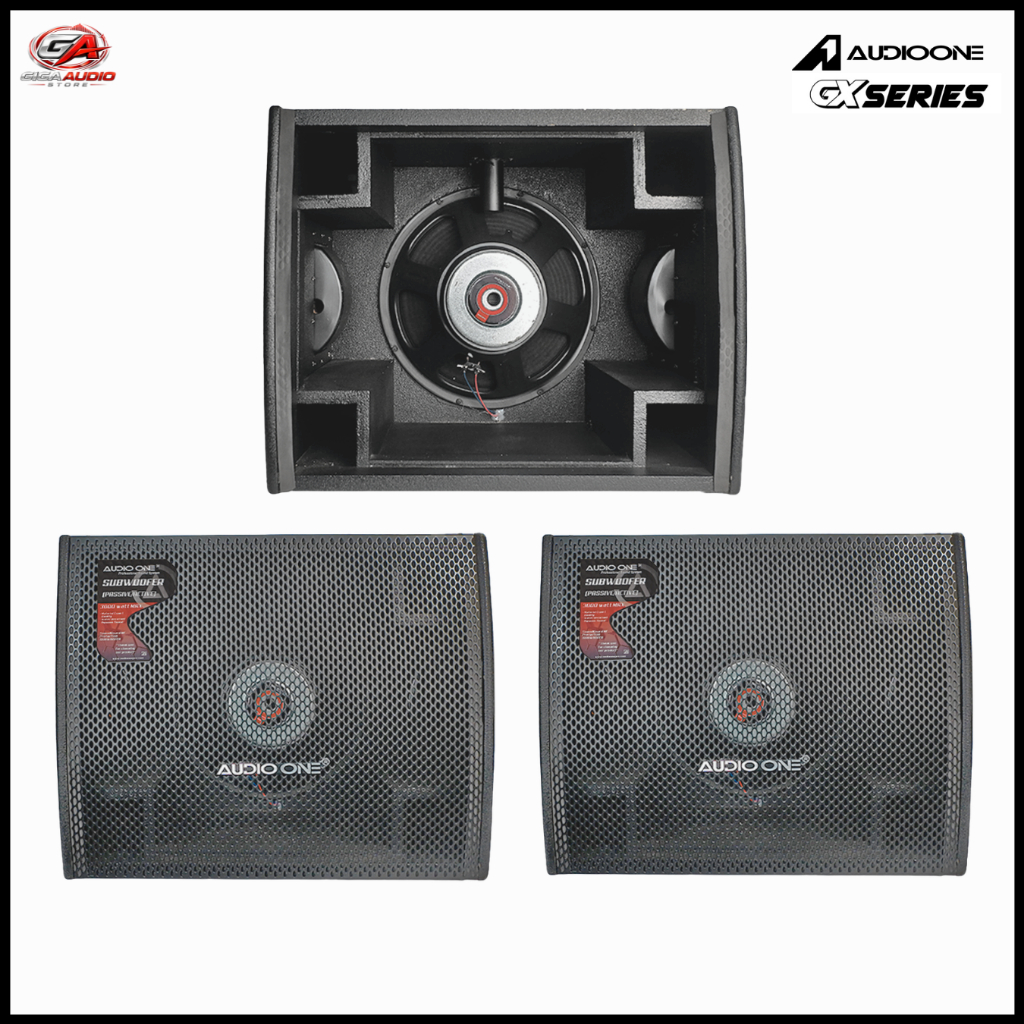 Subwoofer 15 Inch Aktif Pasif AUDIO ONE  GX 115  Full Bass Midel Original Garansi | GA