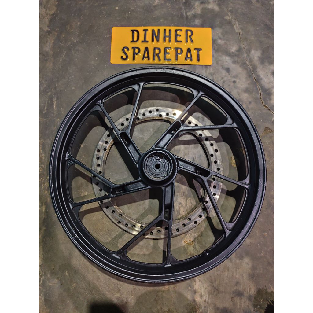 pelek depan Shogun 125 velg depan Shogun 125 original cabutan