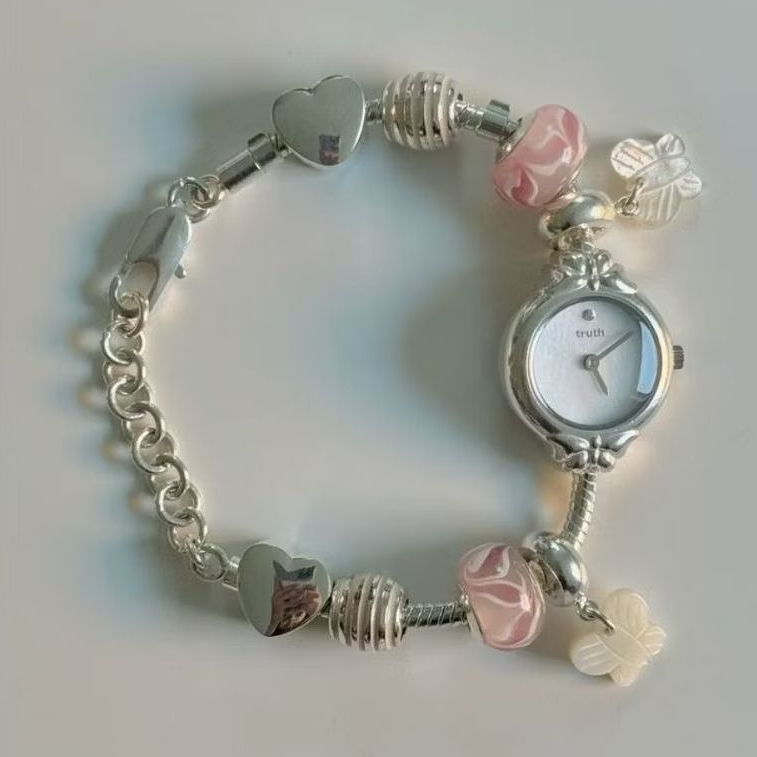 Jam gelang cantik unik kekinan wanita