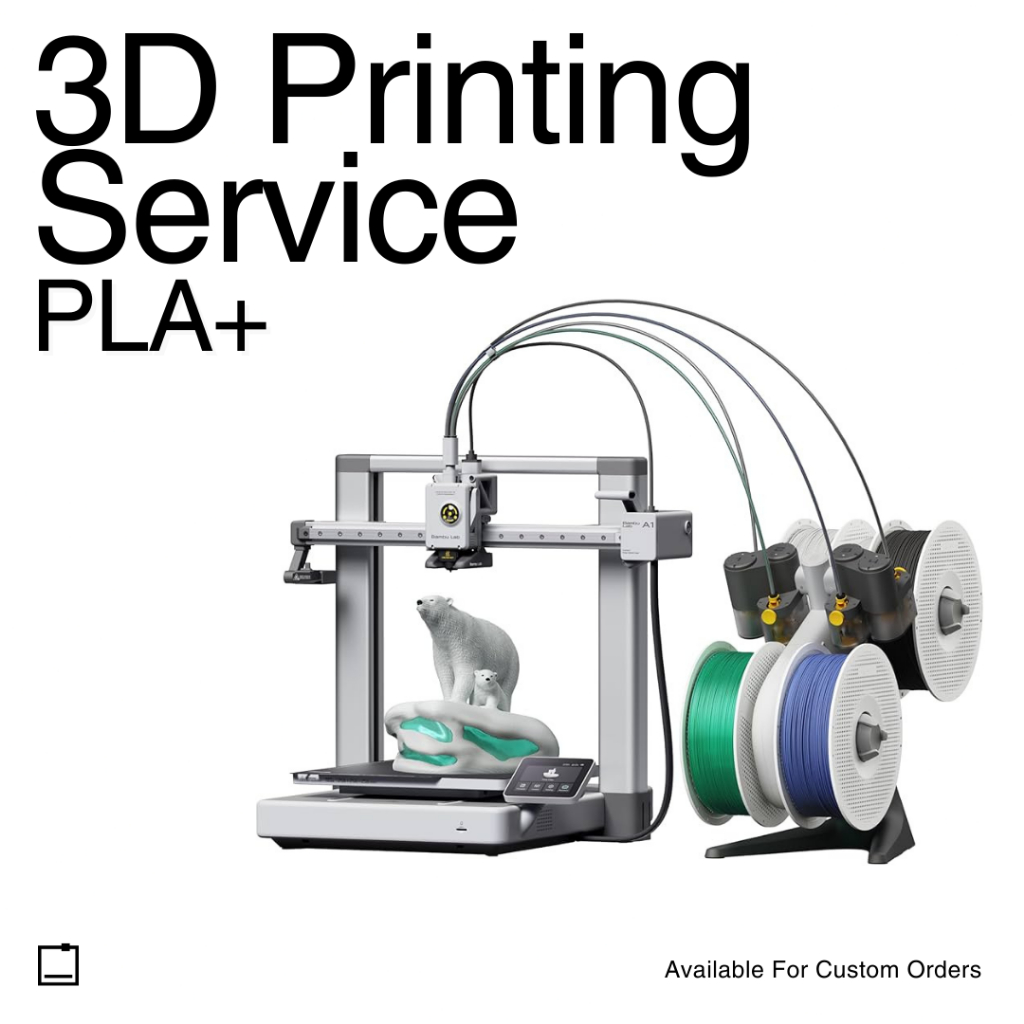 Jasa 3D Printing PLA+ // PLA+ 3D Printing Service