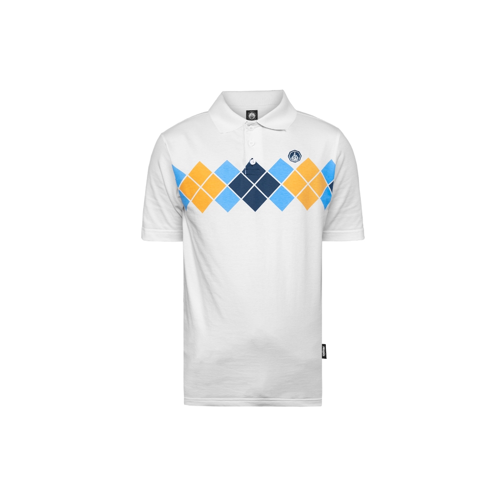 Prung Mazali Poloshirt 80"s Kaos Polo Wangky Warna Putih