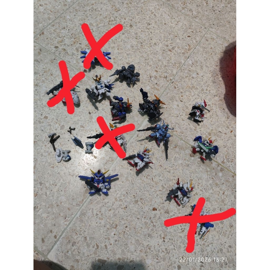 Harga Satuan Gachapon Gundam SD Gashapon Original Bandai