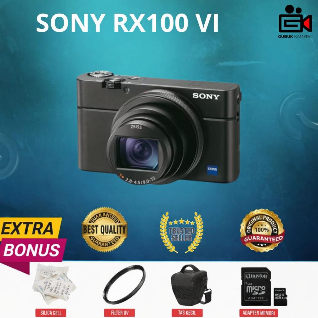 SONY  RX100 VI RX100 Mark 6 (SECOND) NORMAL MULUS MURAH