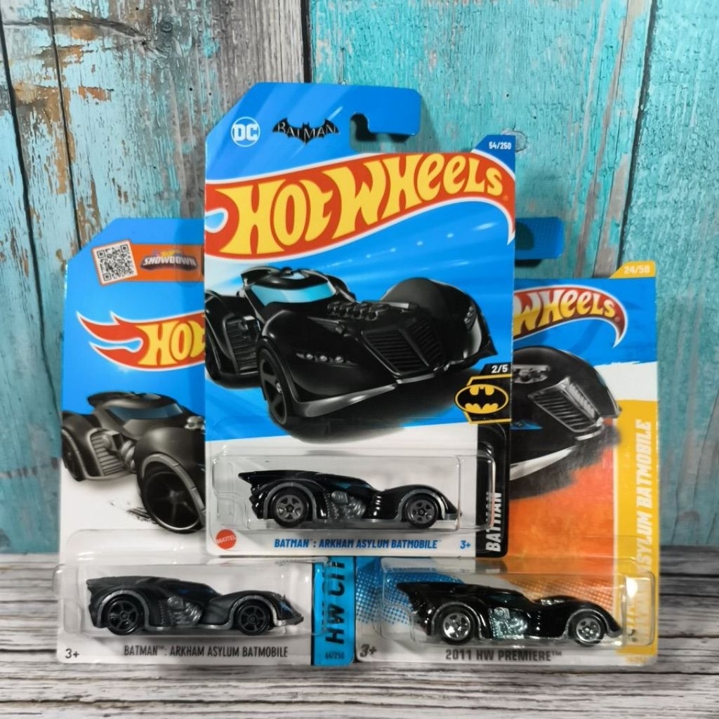Hot Wheels Batman Arkham Asylum Batmobile