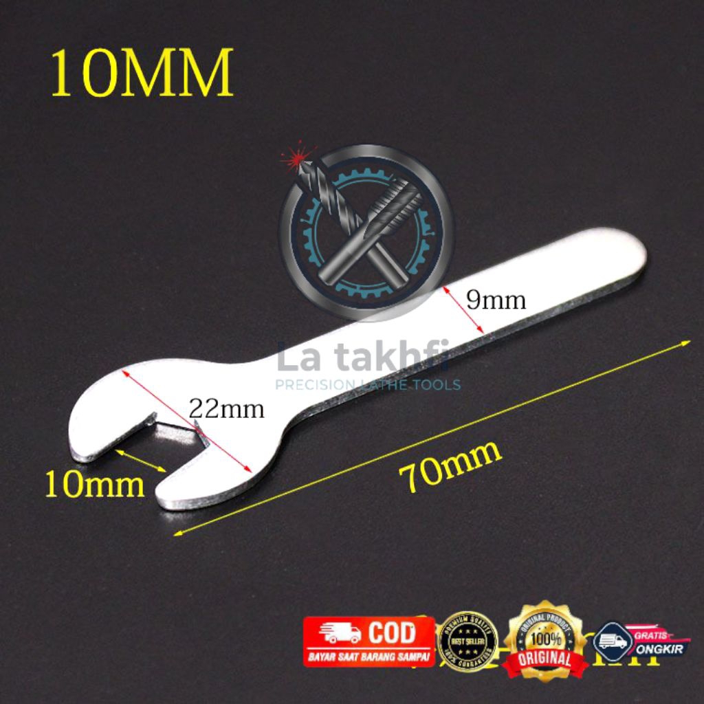 kunci ring pas tipis ukuran 10mm