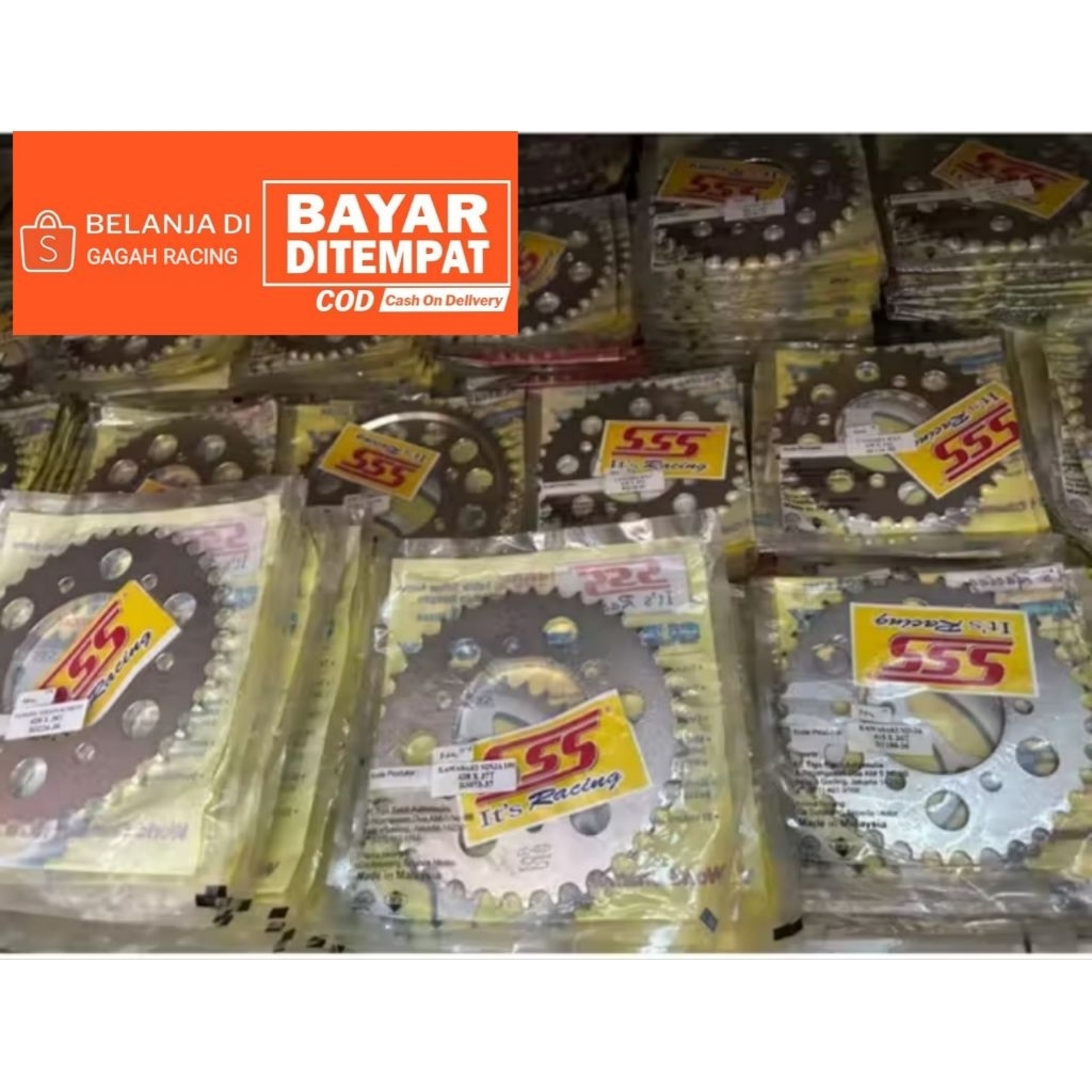 Gear SSS Gir SSS Belakang 428 415 CBR Tiger Verza Sonic 150 Supra GTR Megapro CB 150 New Megapro #Gi