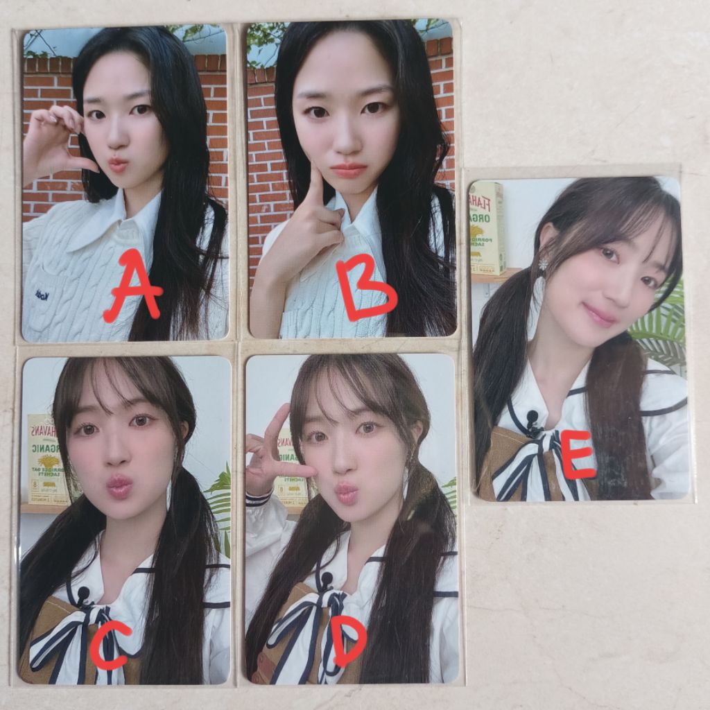 Kim Hyeyoon Photocard 2nd Membership Kit