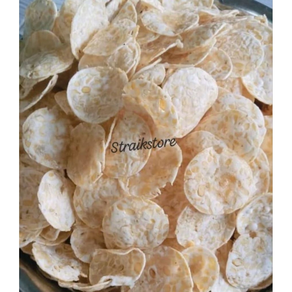 keripik tempe sagu crispy,gurih renyah,camilan siap saji.