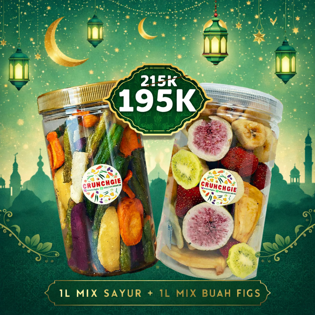 Paket Buah Renyah | Keripik Buah dan Sayur | Buah Kering | Kripik Buah | Strawberry Kering | Strawbe