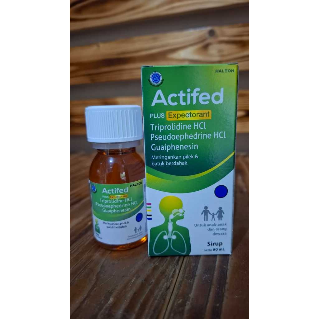 Actifed Plus Expectorant Sirup (Hijau)