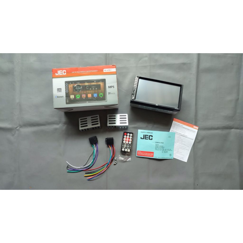 Head Unit Deckless JEC GD-6980 7 inch