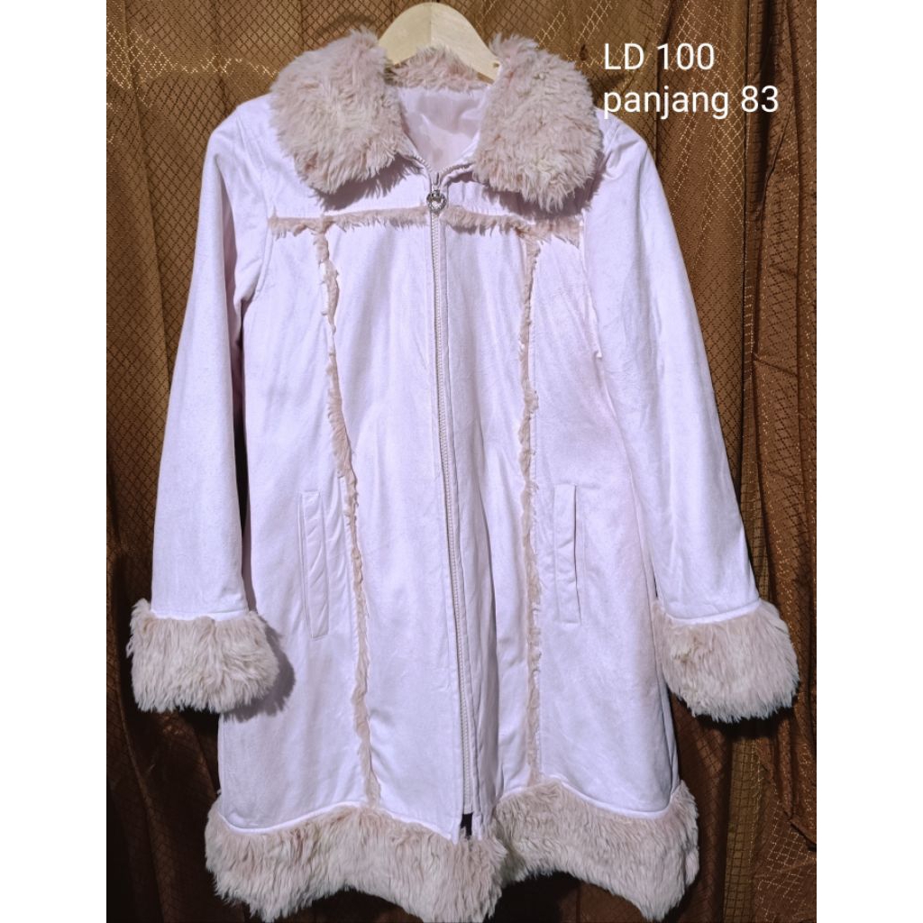 suede leather coat pink jaket suede wanita coat suede vintage jaket kulit asli suede jaket kulas wan