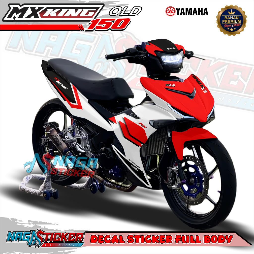 COD Decal Sticker Motor Full Body Yamaha MX KING 150 Old Motif Anniversary 70th Yamaha MKL30 Awet