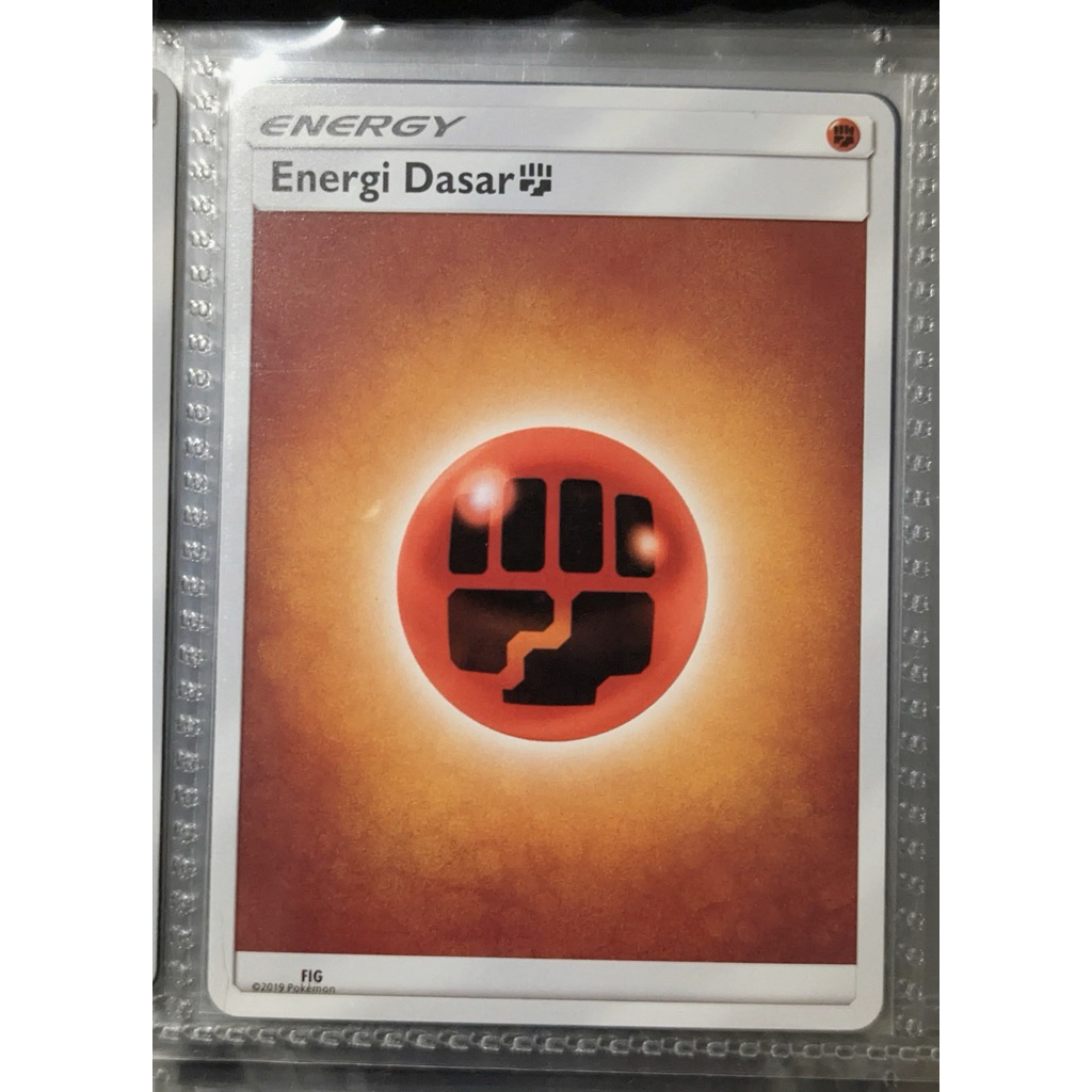 Kartu Pokemon Energi Dasar Fighting TCG Indonesia