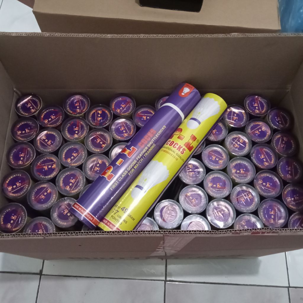 PL UNGU SHUTTLECOCK ORIGINAL 1 KARTON ISI 60 SLOP