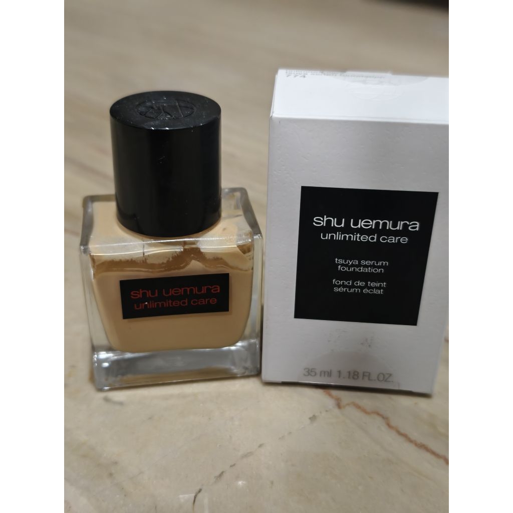 shu uemura unlimited tsuya foundation