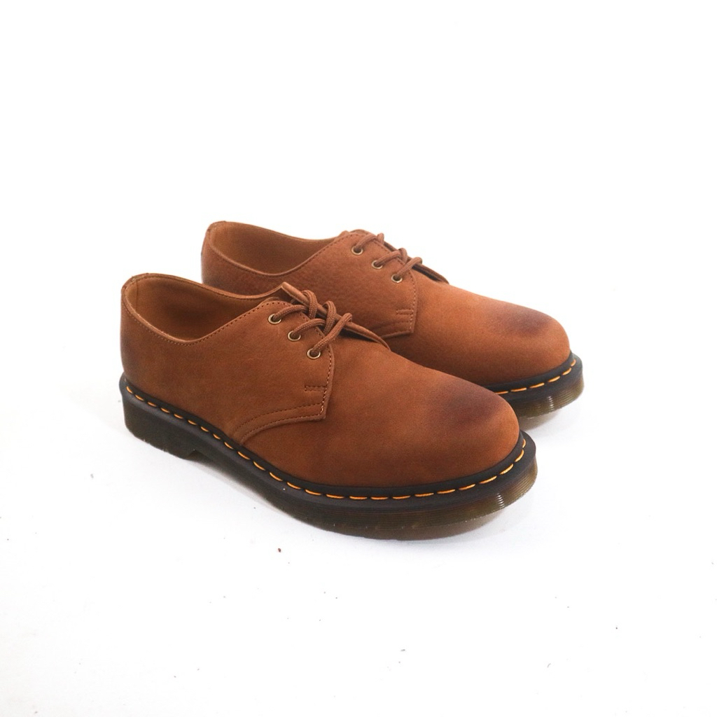Dr Martens 1461 Desert Brown Nubuck pria low
