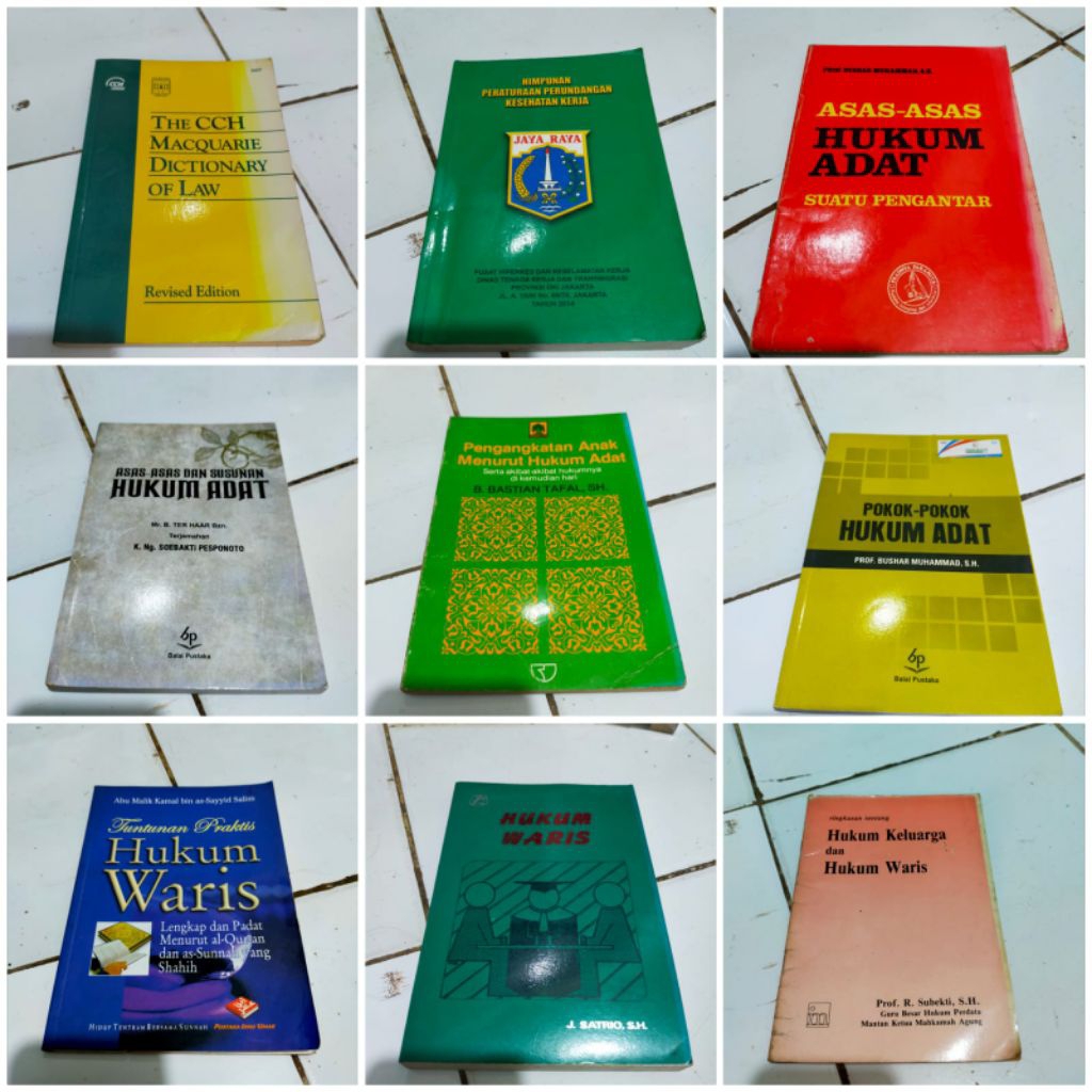 HUKUM WARIS OLEH J SATRIO /  Ringkasan tentang hukum / Asas asas susunan hukum adat / Pokok pokok hu