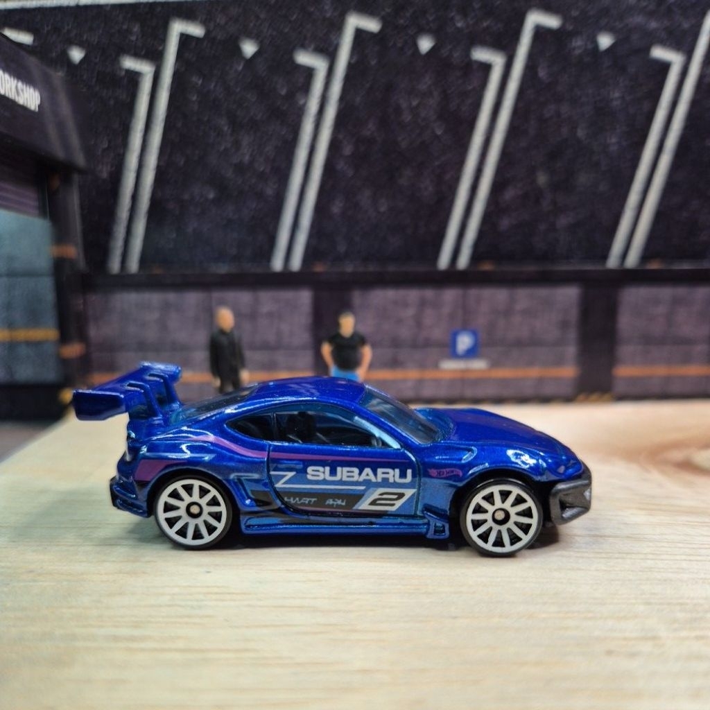 HOT WHEELS SUBARU BRZ PANDEM BIRU