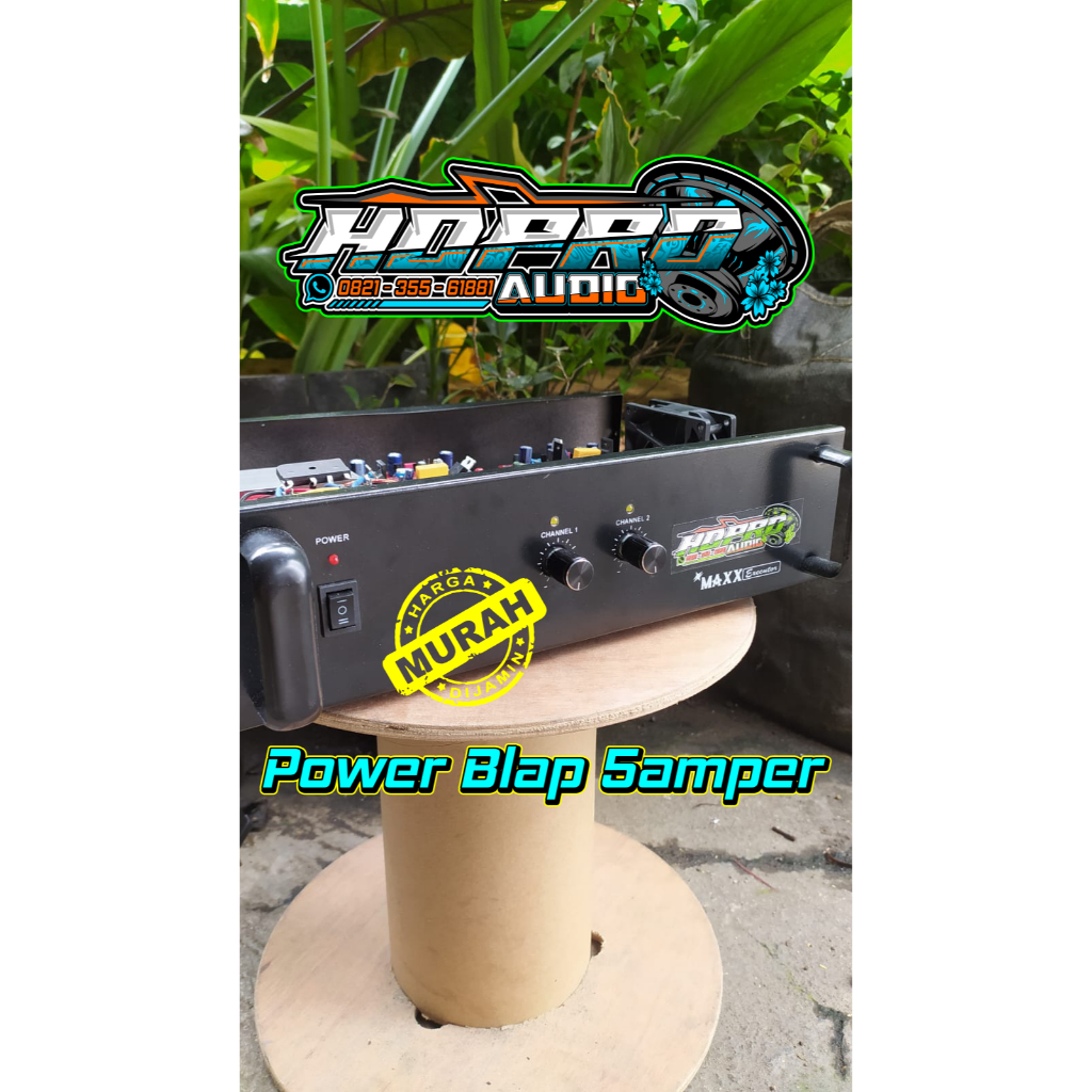 Power rakitan 5A Balap Rakitan Lowsub Mid Free Sticker BASS NENDANG original komponen garansi