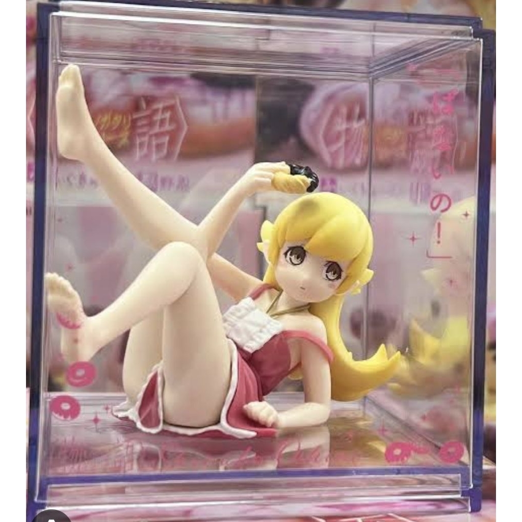 Konami Fig Cube Figure Monogatari Series Shinobu Oshino