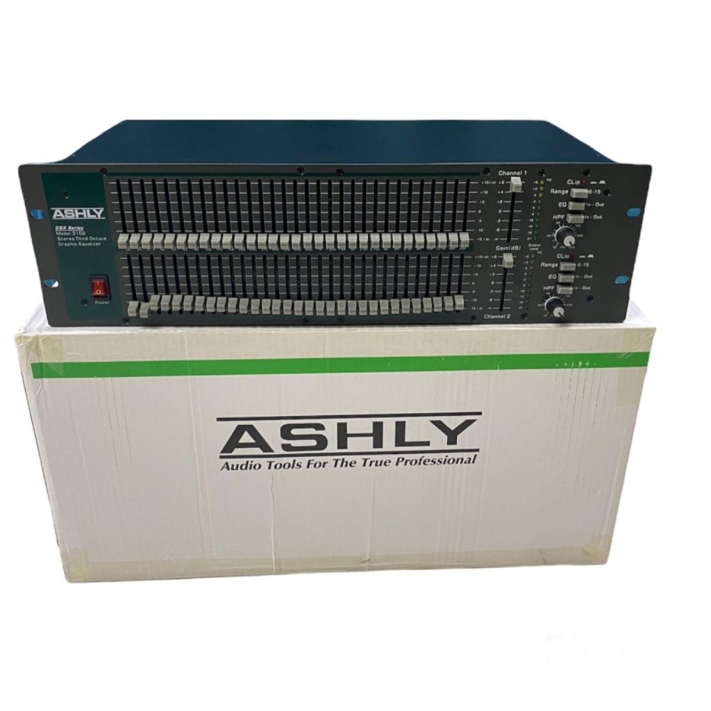 Equaliser Ashly GQX 3102 Equaliser GQX3102 Ashly Equaliser