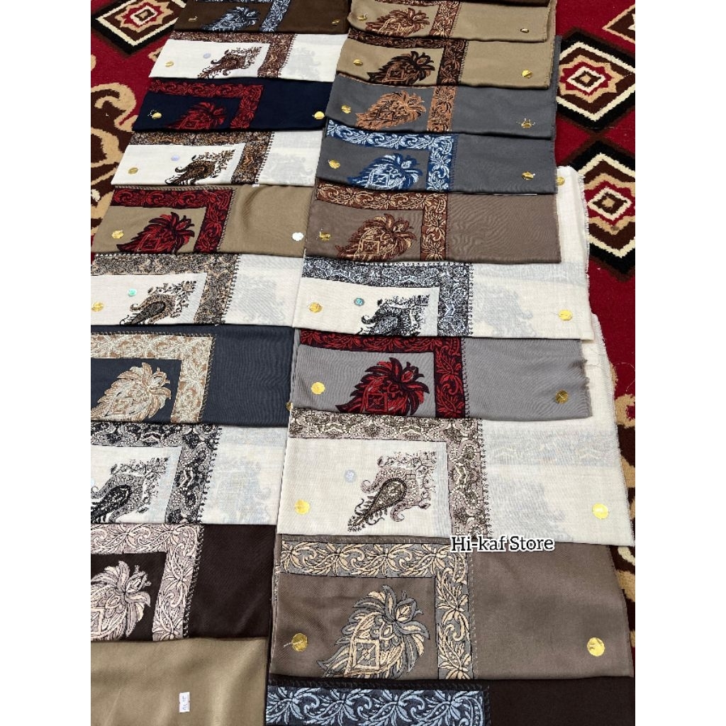 Surban/Qutroh/Imamah Hijazy ,Omani Gutroh Yamani Bordir Premium Original Import