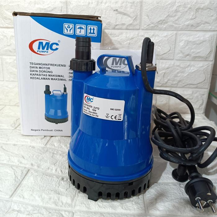 Pompa Submersible Pump 100W Kualitas Bagus Mc Pump 220V Q2006