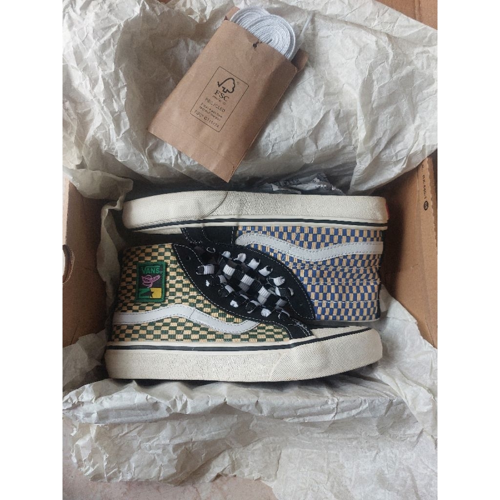 Vans sk8 Decon 138 Mami Wata Cream size 38 preloved second