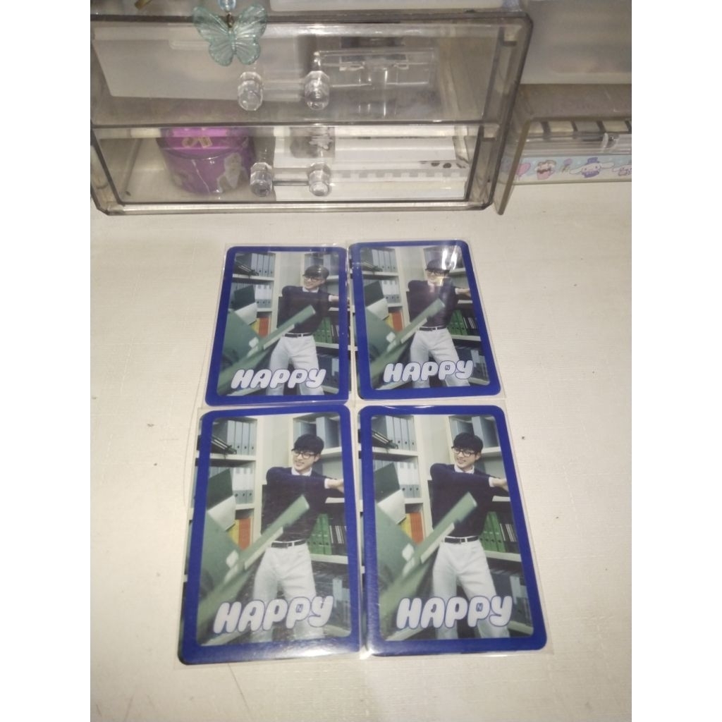 PHOTOCARD BTS SEOKJIN/JIN HAPPY KTOWN4U OFFICIAL