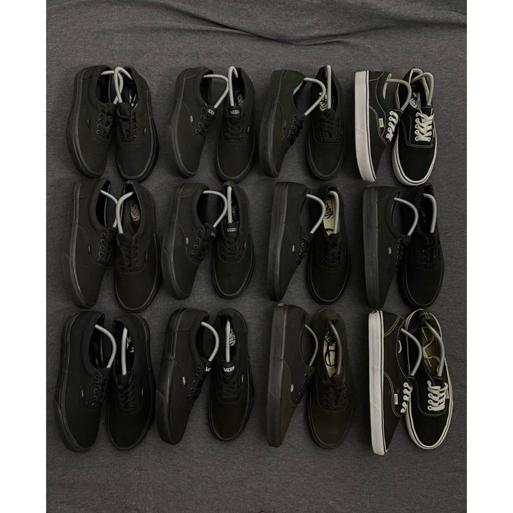 LINK CO VANS AUTHENTIC CLASSIC FULL BLACK SIZE 44.5